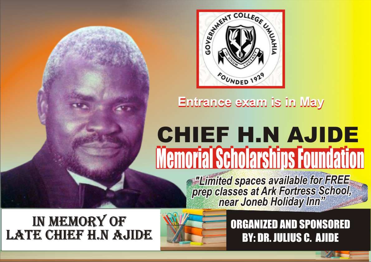 Dr. Ajiide’s Pioneering Sponsorship Initiative with Government College Umuahia and Ark School